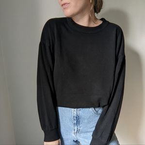 American Eagle Outfitters Black Sweatshirt